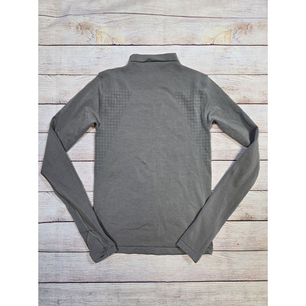 Women Lululemon Lab Seamless Wool-Blend Long-Sleeve Shirt‎ Rover Size 4 - Picture 10 of 12